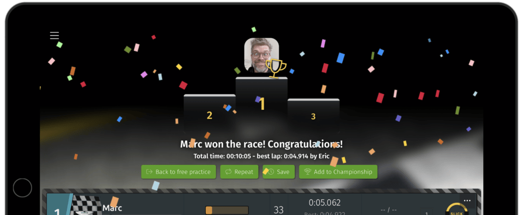 Championships - SmartRace for Scalextric ARC